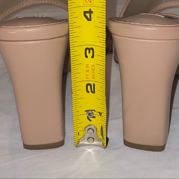 Steven by Steve Madden Jessi Nude Sandals Heels - Picture 12 of 15